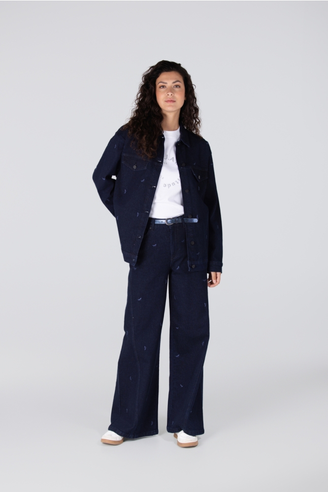 LARA W25 SHIRT CO 138 000000 WIT